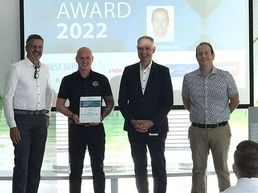 Schäfer erhält Supplier Award 2022